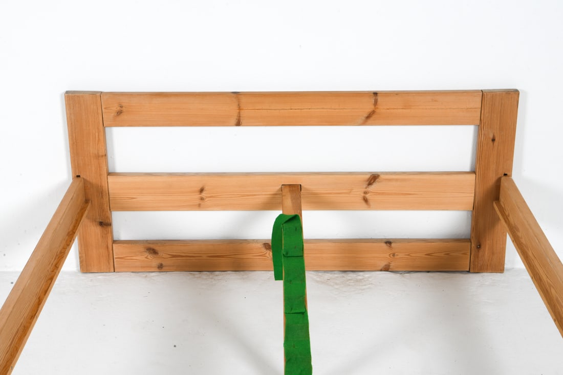 SCANDINAVIAN PINE BED FRAME C. 1970S - 7