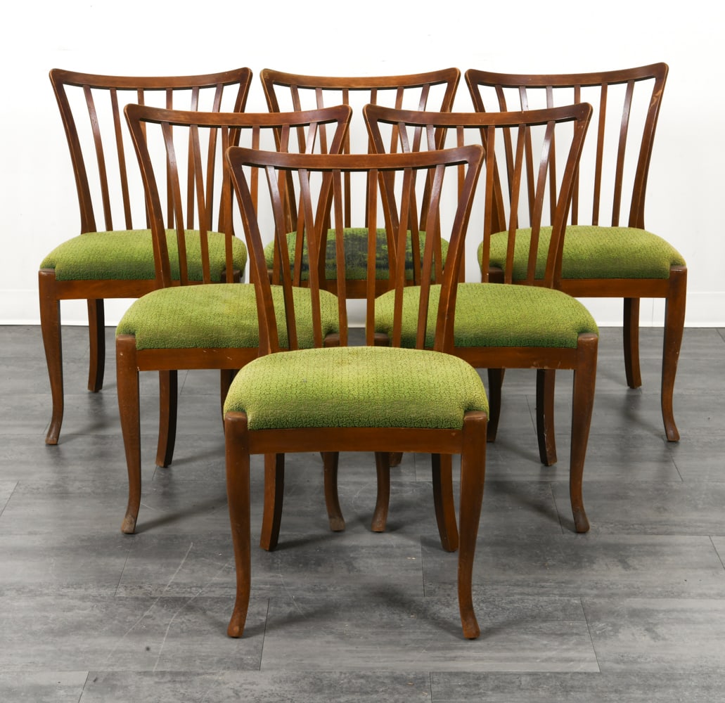 (6) DANISH DINING CHAIRS C. 1960S (1 of 10)