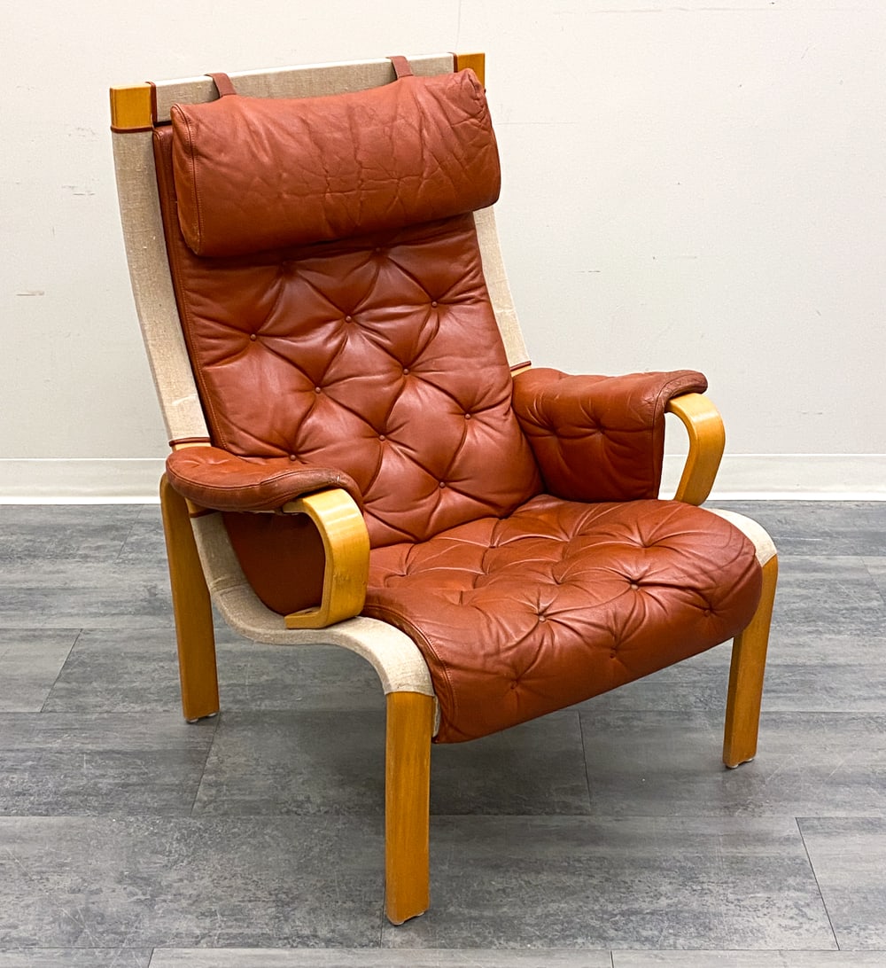 BRUNO MATHSSON FOR DUX "PERNILLA" LOUNGE CHAIR (1 of 14)
