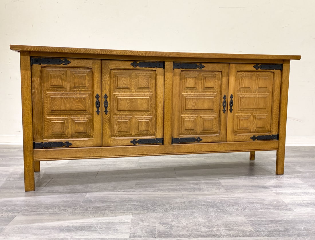 HENNING KJAERNULF DANISH OAK SIDEBOARD C. 1970S (1 of 14)