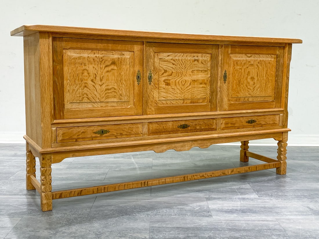 STILMOBLER DANISH OAK SIDEBOARD C. 1970S (1 of 13)