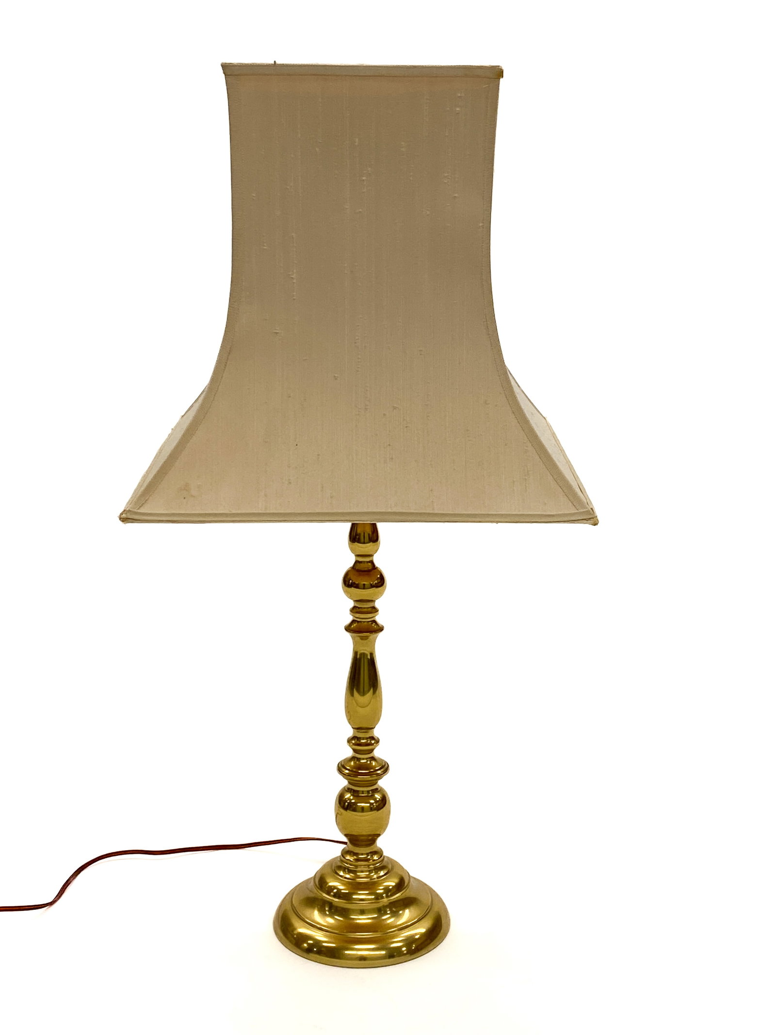 SCANDINAVIAN BRASS TABLE LAMP C. 1960S (1 of 9)