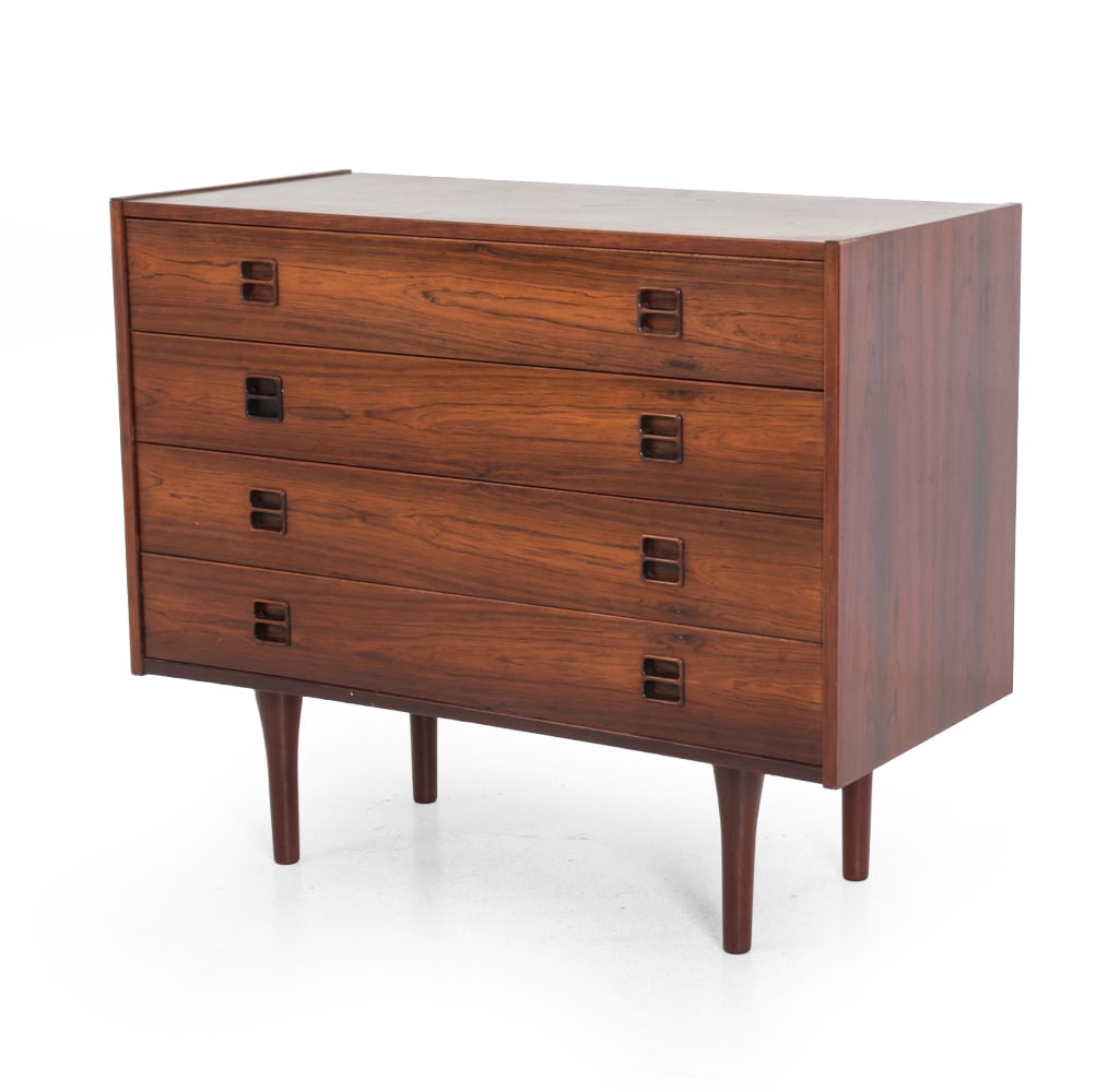 BROUER DANISH ROSEWOOD CHEST OF DRAWERS C. 1960S (1 of 18)