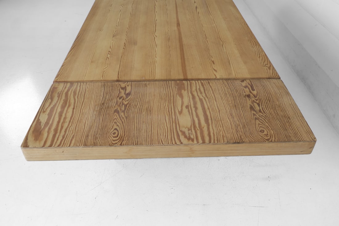 ATTR KROGENAES MOBLER PINE EXTENDING DINING TABLE - 7
