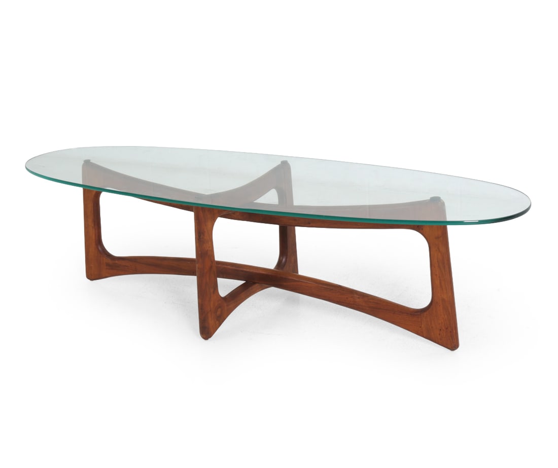 ADRIAN PEARSALL WALNUT COFFEE TABLE - 2