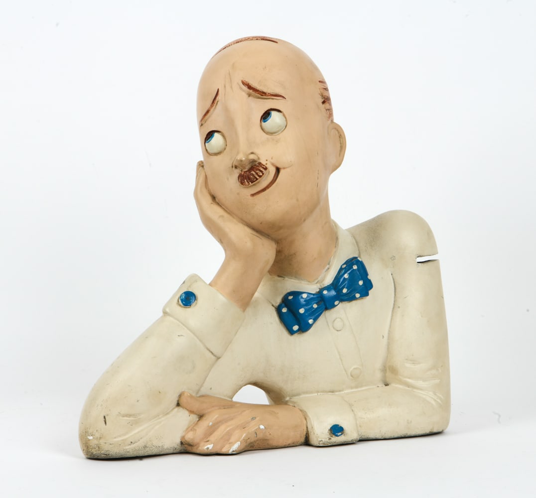 FIGURE BUST PLASTER SCULPTURE - 2