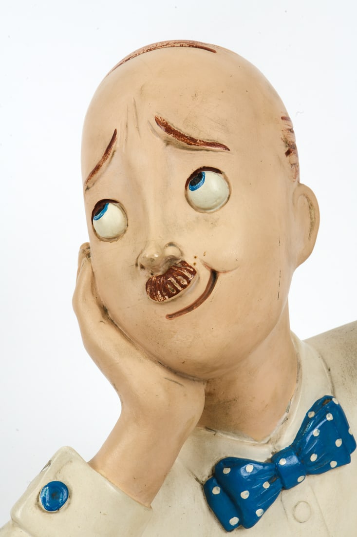 FIGURE BUST PLASTER SCULPTURE - 3