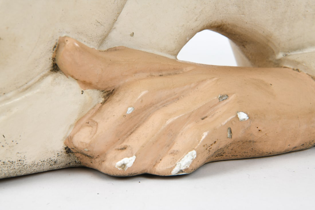 FIGURE BUST PLASTER SCULPTURE - 5