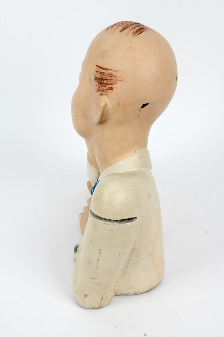 FIGURE BUST PLASTER SCULPTURE - 8