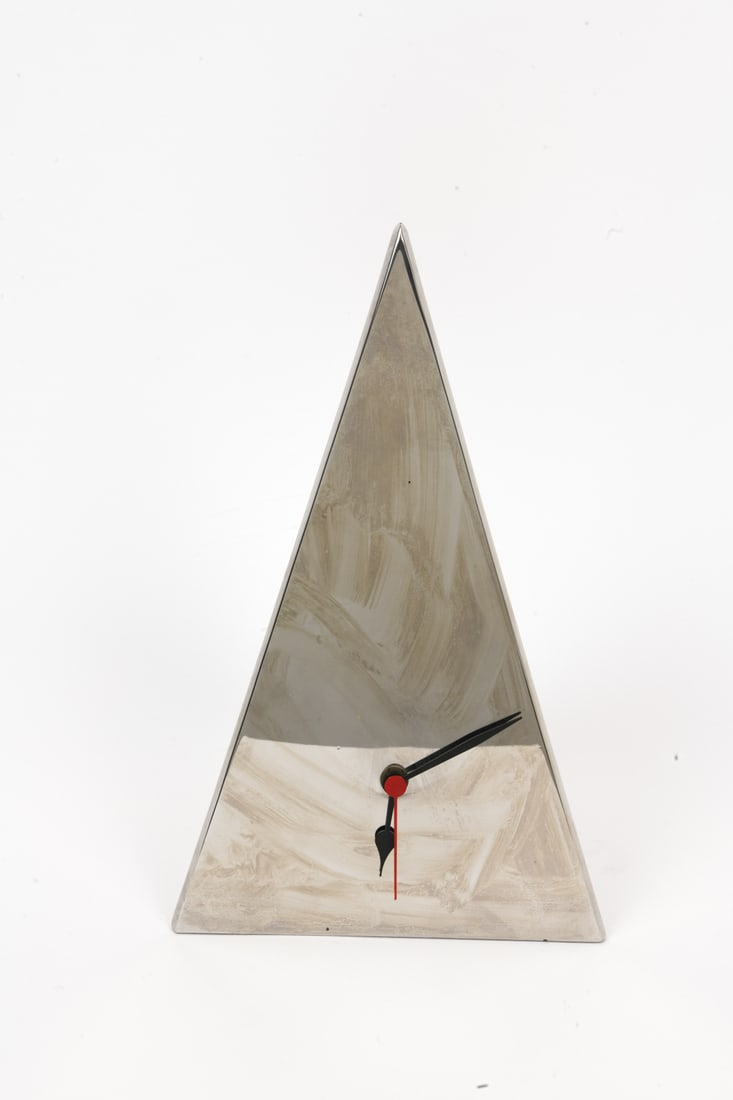 JUNGHANS GERMAN PYRAMID TABLE CLOCK - 7