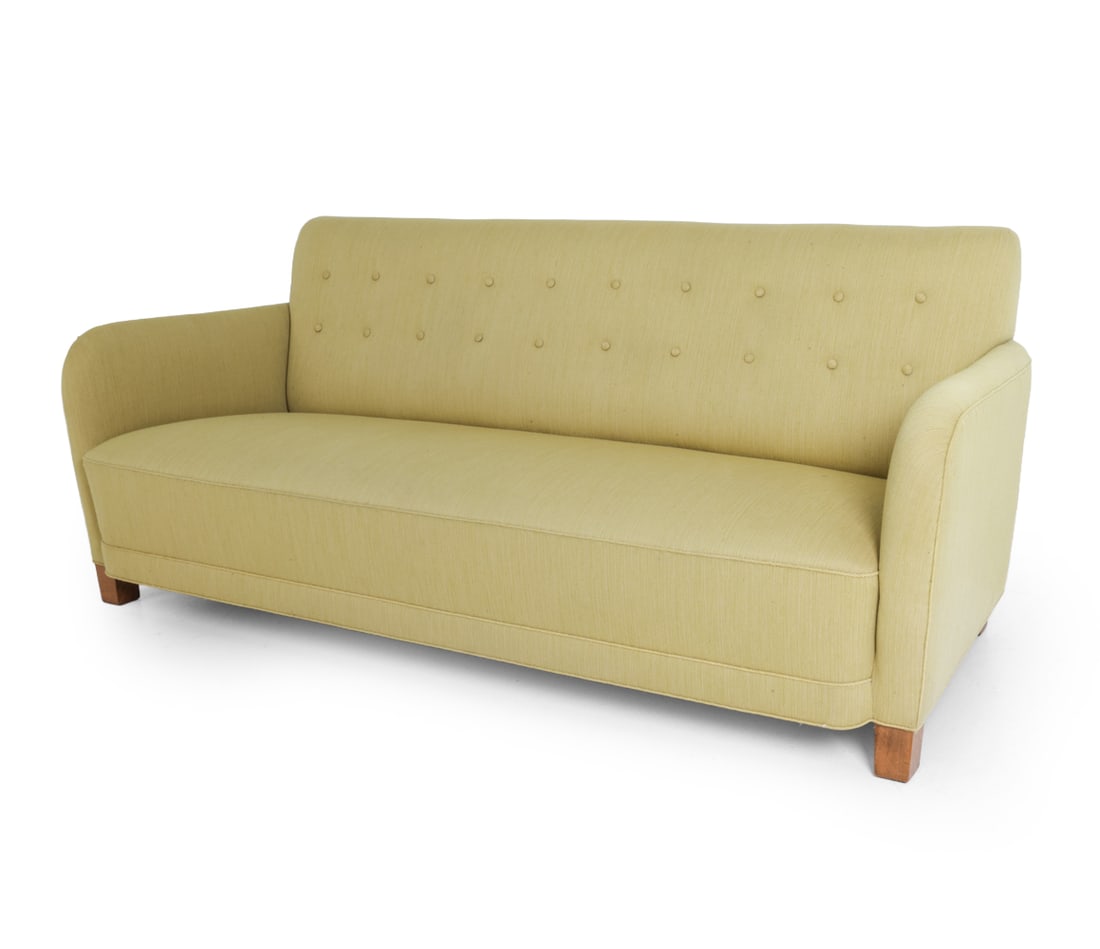 FRITZ HANSEN STYLE DANISH SOFA C. 1940S (1 of 16)