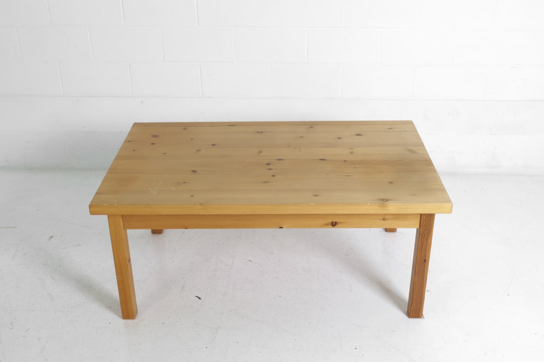 SWEDISH PINE COFFEE TABLE - 4