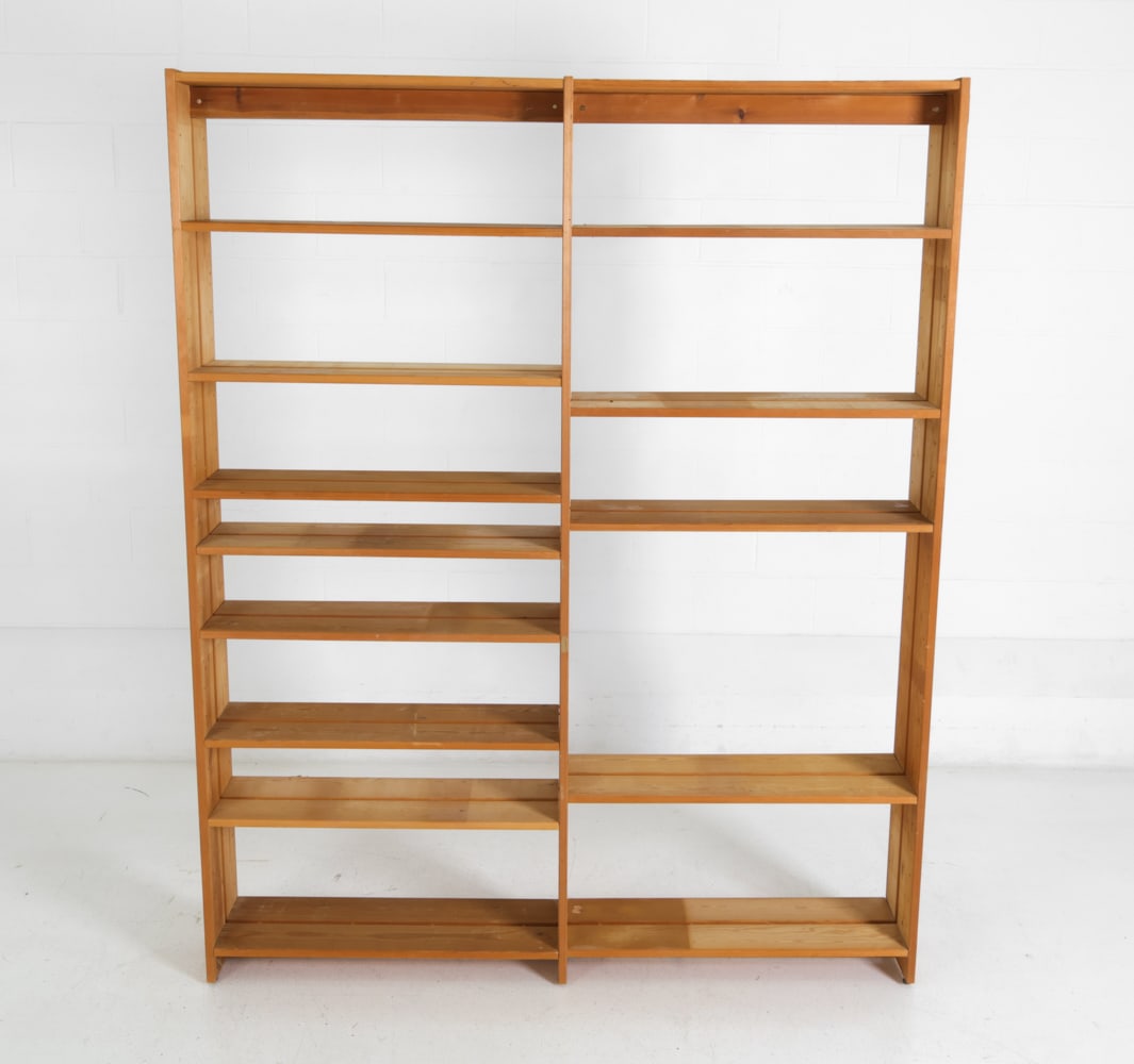 SCANDINAVIAN PINE BOOKCASE - 3