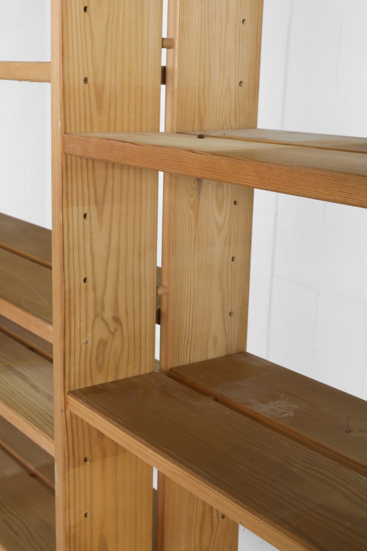 SCANDINAVIAN PINE BOOKCASE - 7