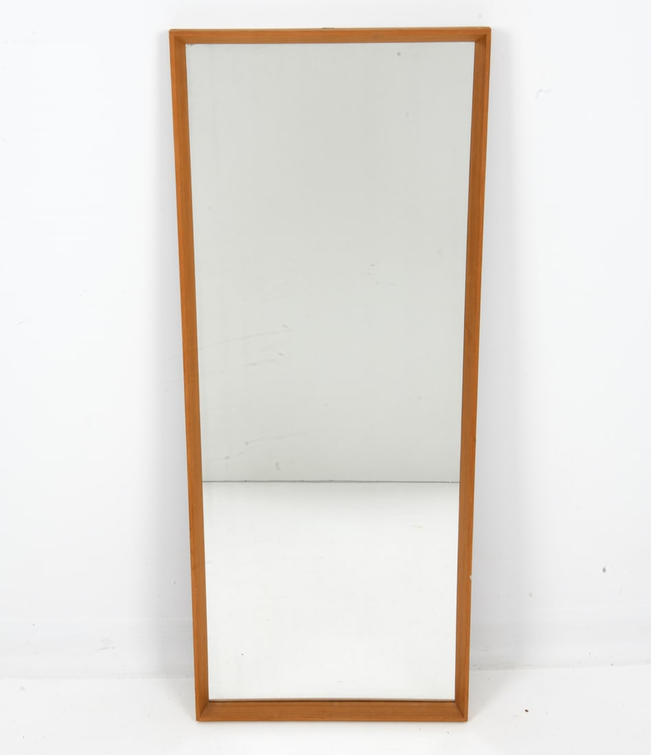 SWEDISH PINE WALL MIRROR - 2