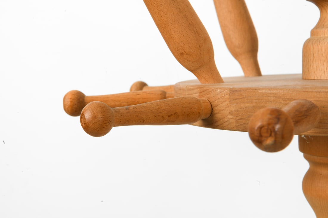 DANISH BEECH COAT RACK - 8