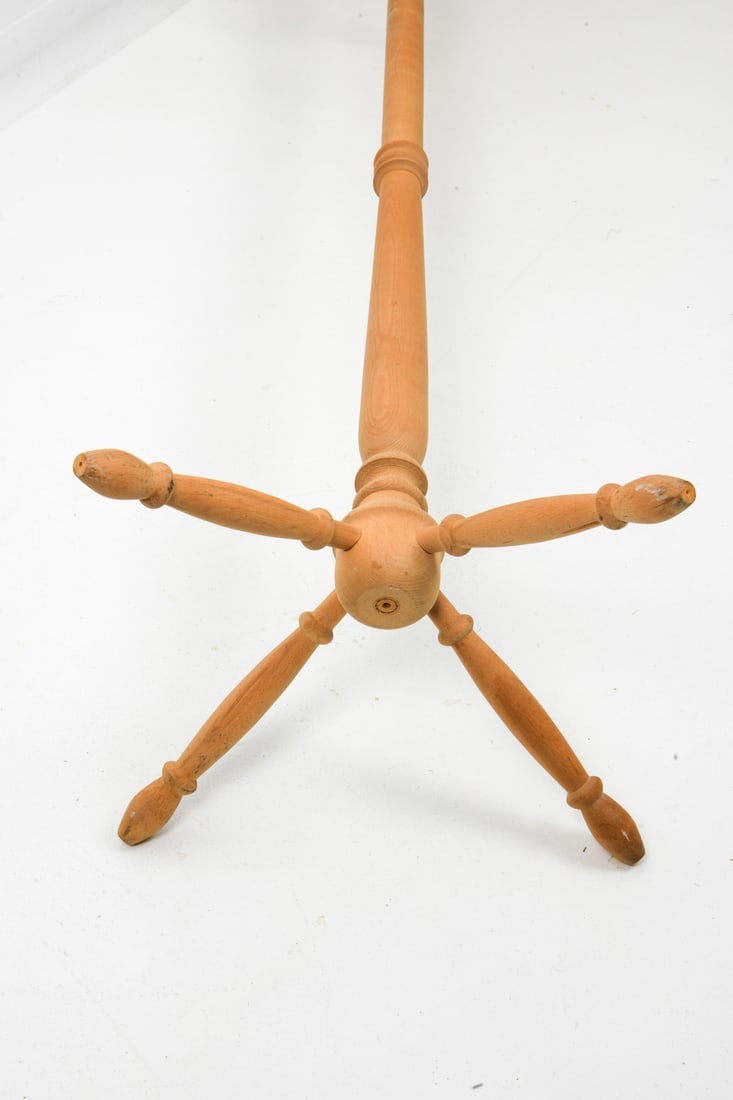 DANISH BEECH COAT RACK - 9
