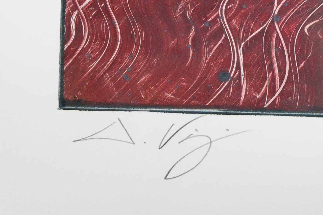 ABSTRACT LITHOGRAPH - 7