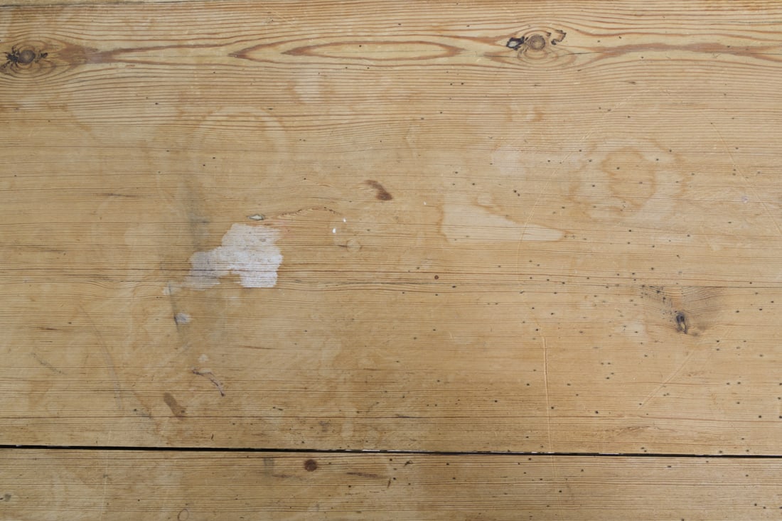 ANTIQUE RUSTIC PINE DESK - 12