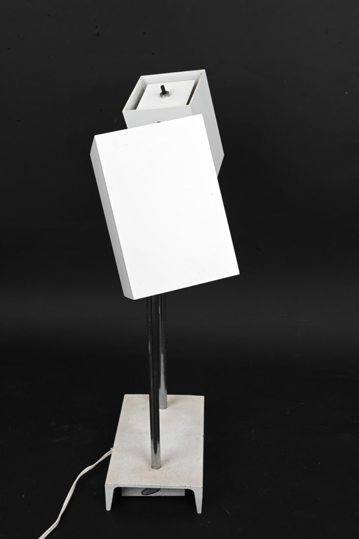 ROBERT SONNEMAN FOR KOVACS CUBE TABLE LAMP - 10