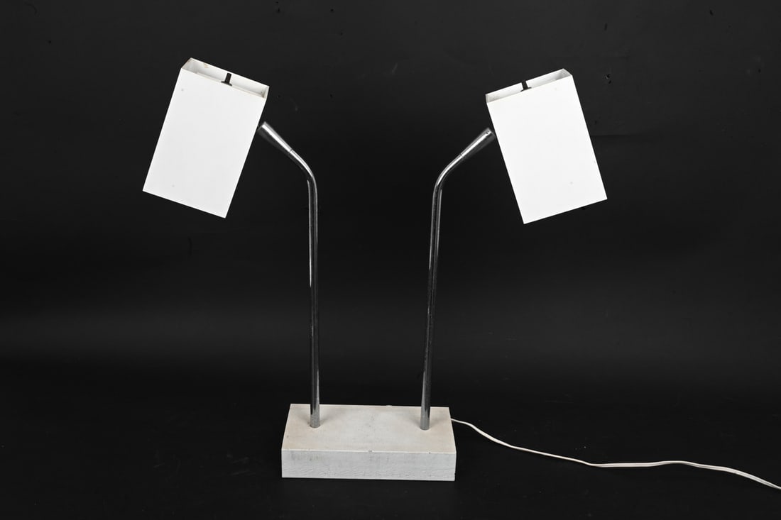 ROBERT SONNEMAN FOR KOVACS CUBE TABLE LAMP - 3