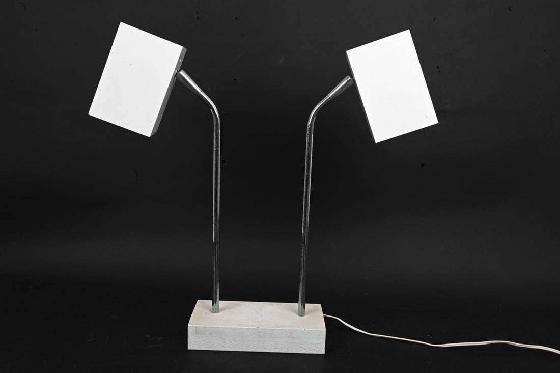ROBERT SONNEMAN FOR KOVACS CUBE TABLE LAMP - 4