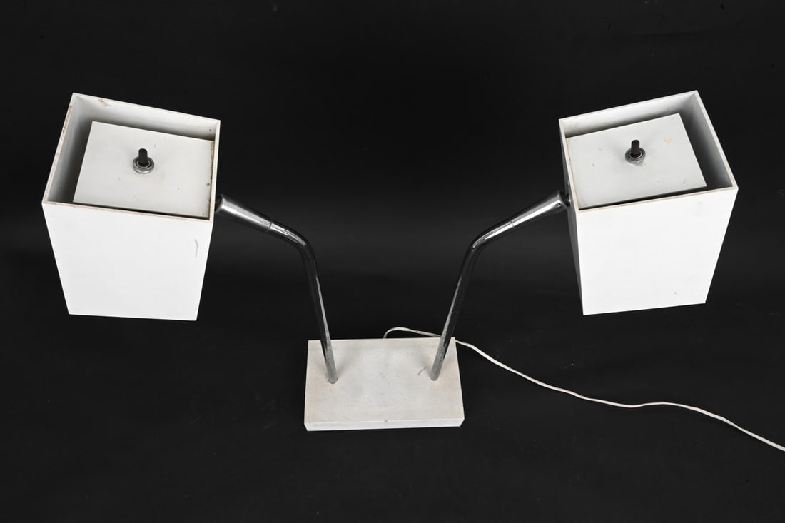 ROBERT SONNEMAN FOR KOVACS CUBE TABLE LAMP - 5