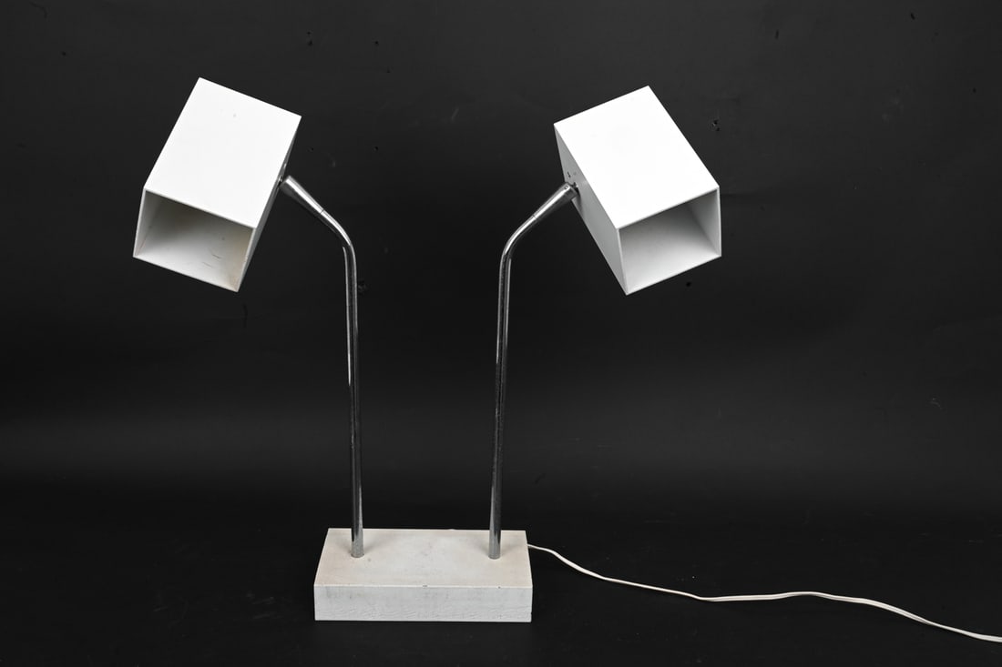 ROBERT SONNEMAN FOR KOVACS CUBE TABLE LAMP - 6