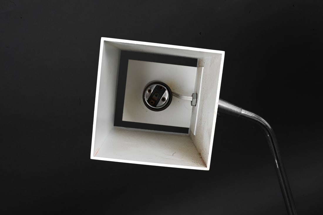 ROBERT SONNEMAN FOR KOVACS CUBE TABLE LAMP - 7