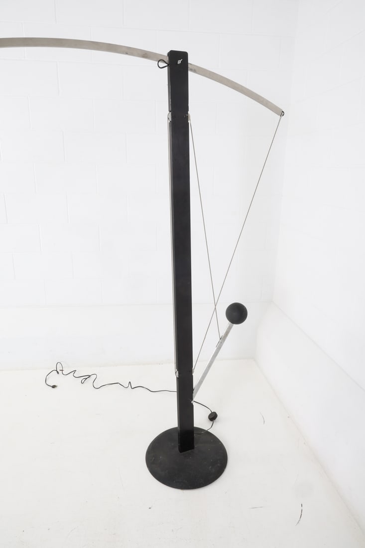 ROBERT SONNEMAN ADJUSTABLE ARC LAMP - 12
