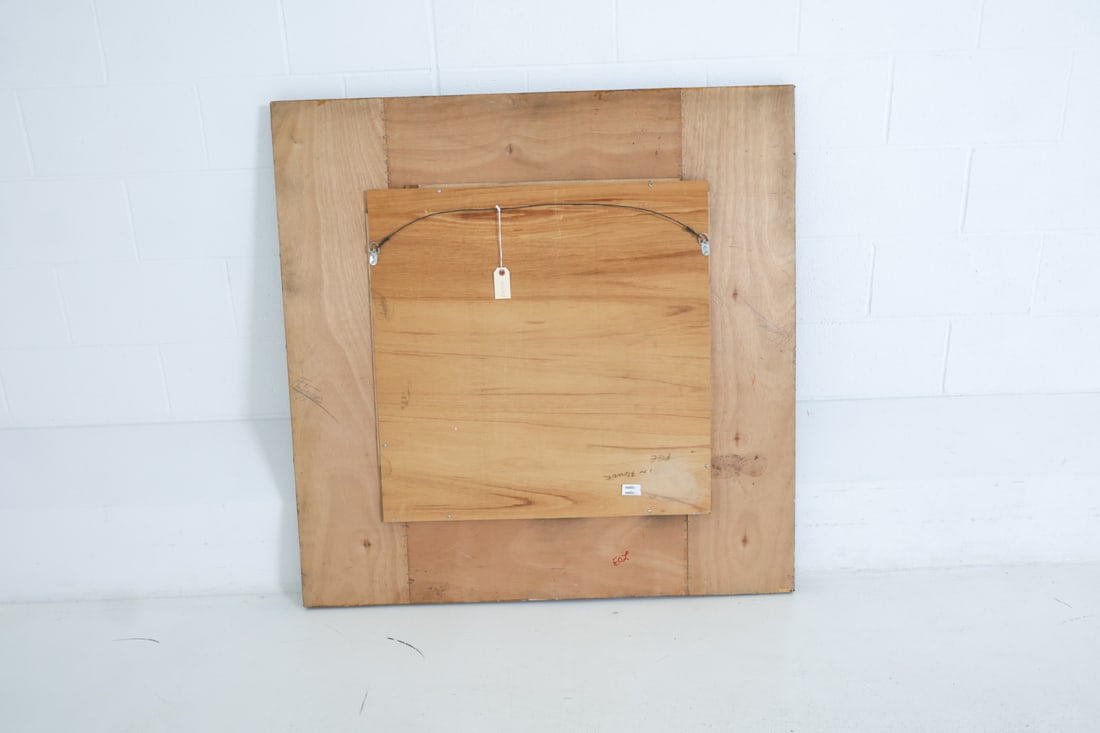 TIN PANEL FRAME WALL MIRROR - 10