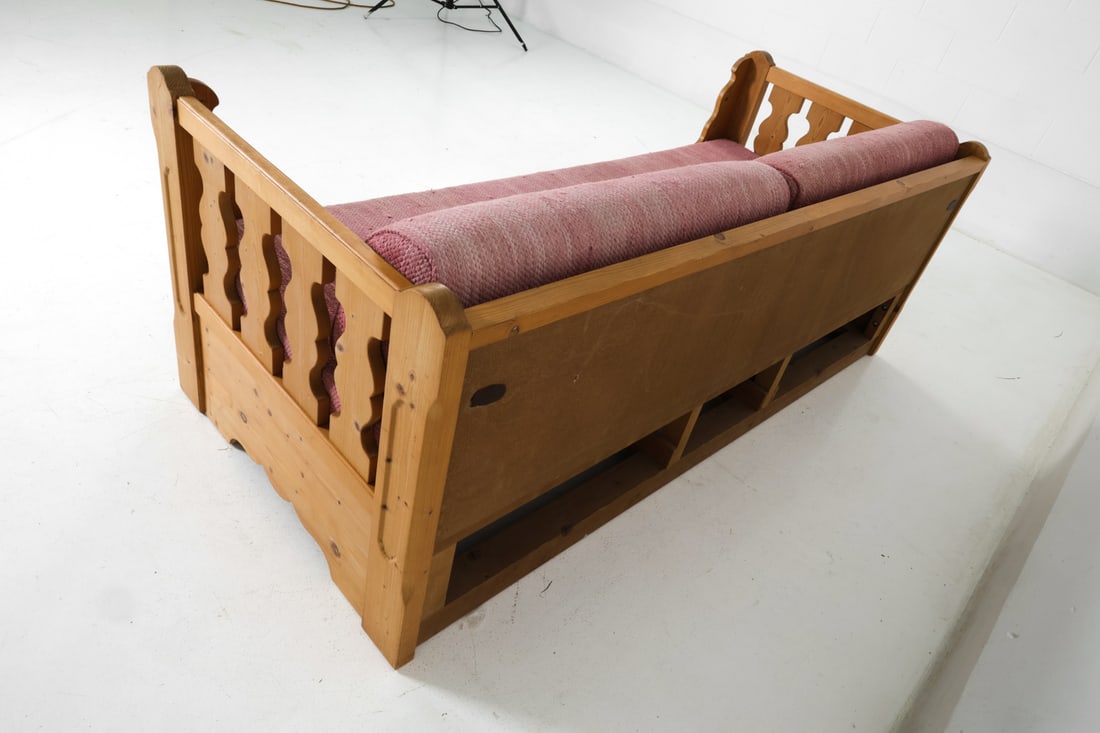VOGLAUER AUSTRIAN PINE SOFA DAYBED - 12