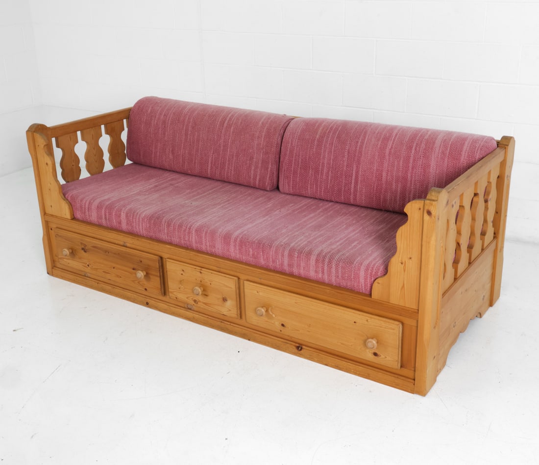 VOGLAUER AUSTRIAN PINE SOFA DAYBED - 2