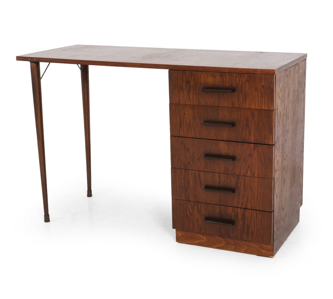 FRANTISEK MEZULANIK CZECH BEECH DESK C. 1960S (1 of 18)