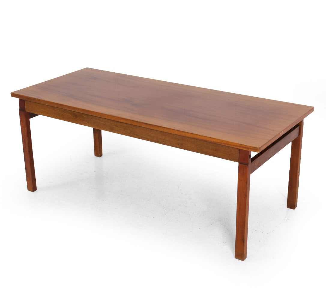 LEJKOWSKI & LESNIEWSKI WALNUT COFFEE TABLE 1960S (1 of 14)