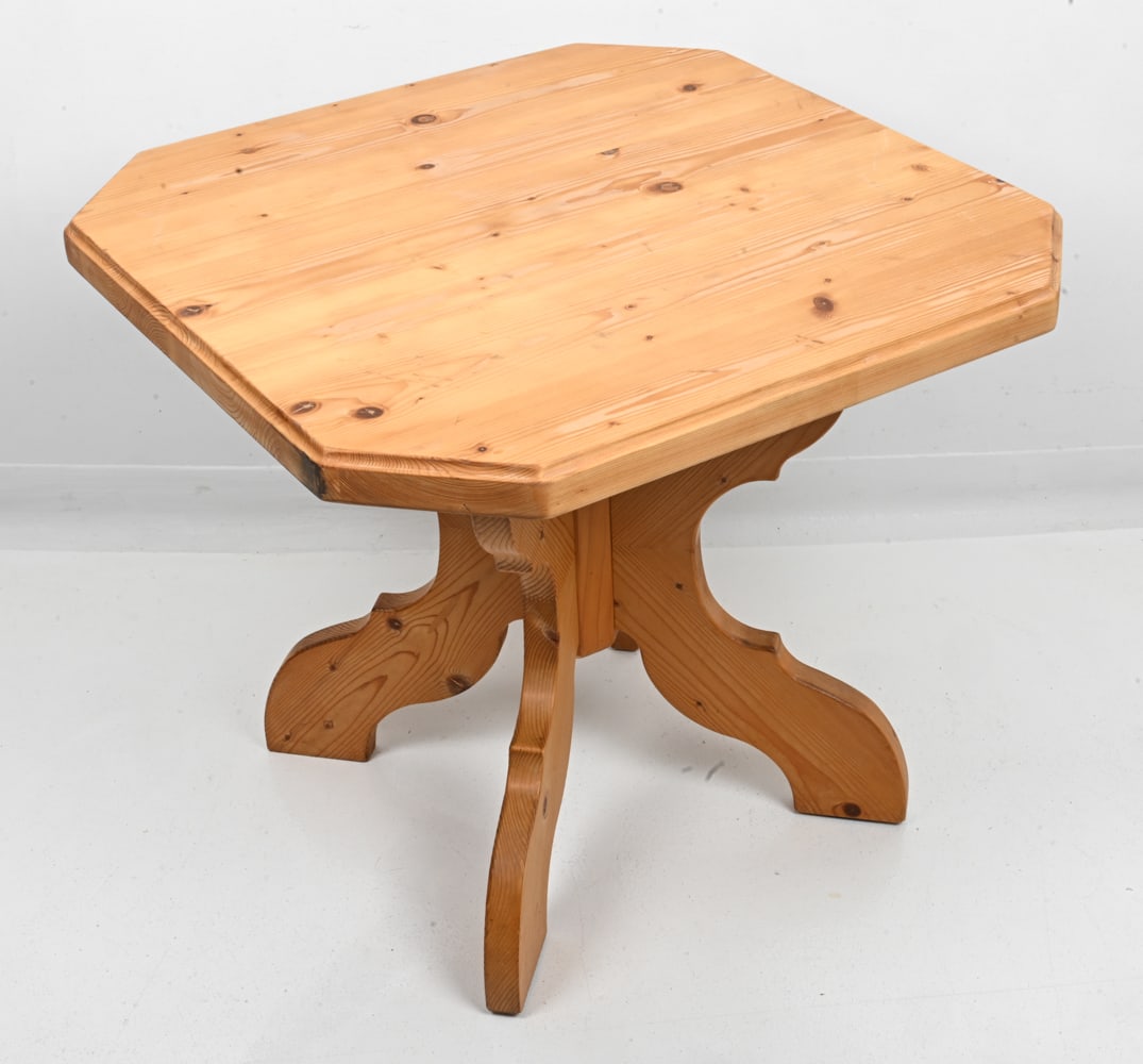 VOGLAUER AUSTRIAN PINE SIDE TABLE - 2