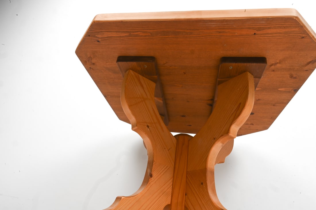 VOGLAUER AUSTRIAN PINE SIDE TABLE - 7