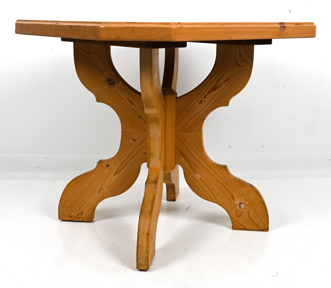 VOGLAUER AUSTRIAN PINE SIDE TABLE - 2