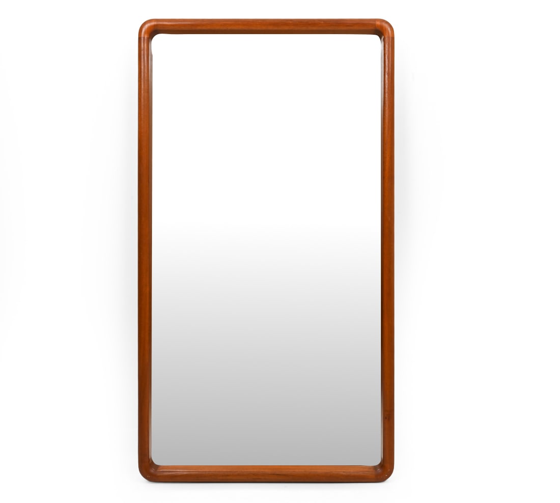 AKSEL KJERSGAARD TEAK MIRROR C. 1970S (1 of 7)