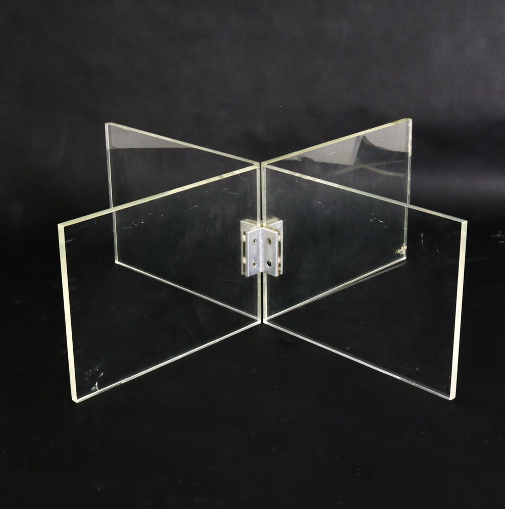 LUCITE X COFFEE TABLE BASE - 2