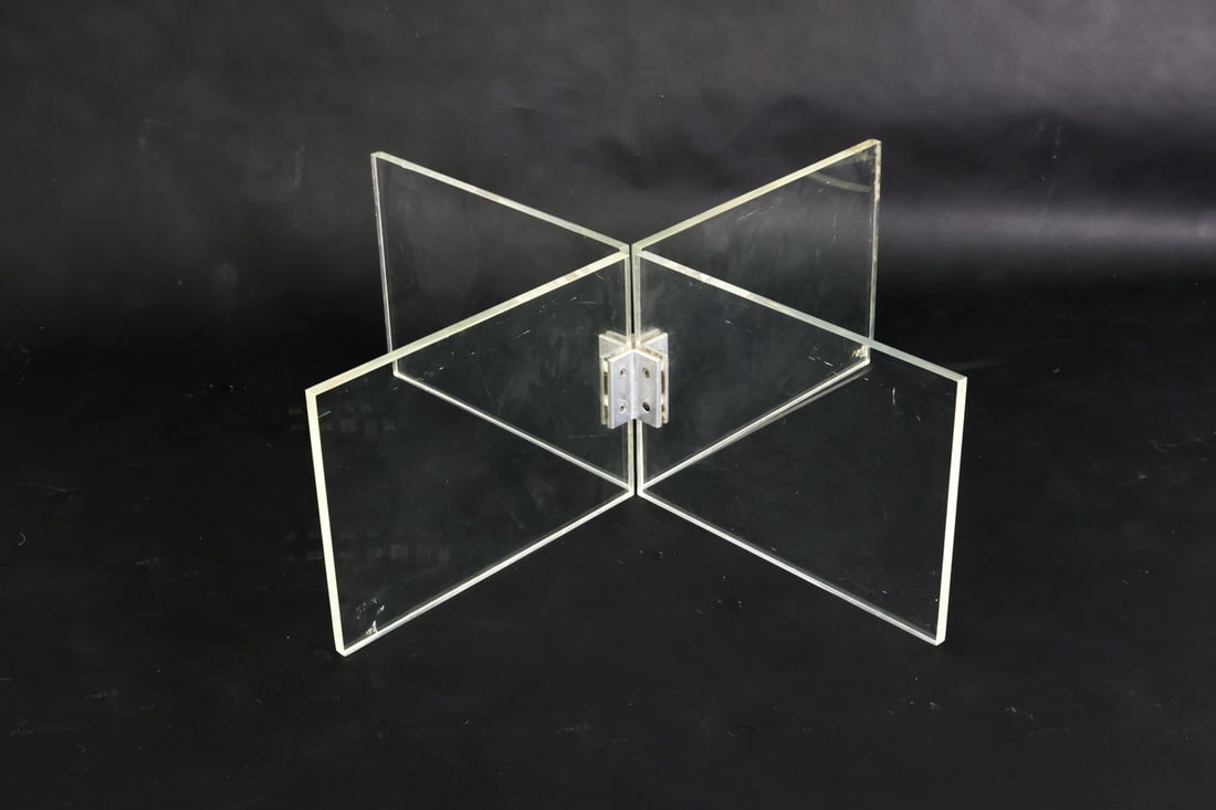 LUCITE X COFFEE TABLE BASE - 3