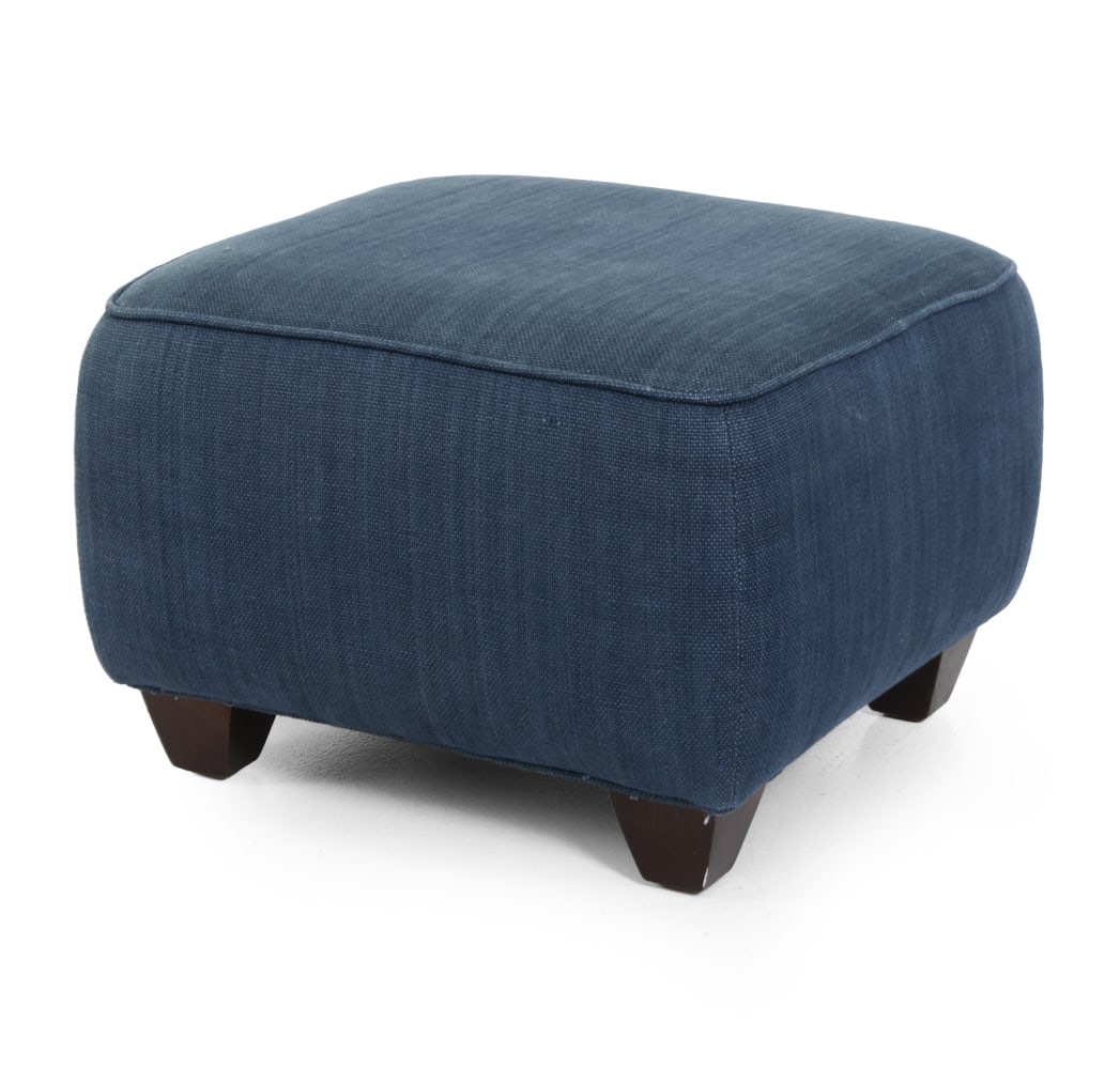 LILLIAN AUGUST NAVY OTTOMAN (1 of 11)