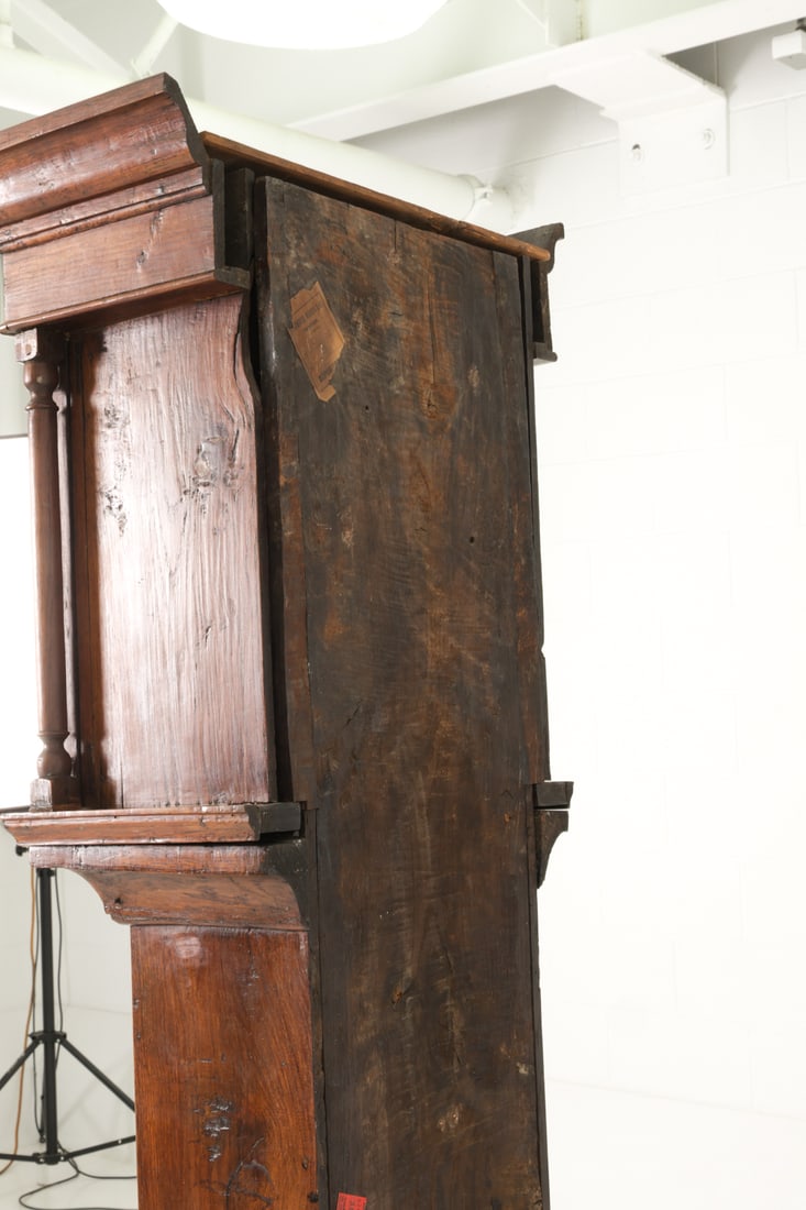 ANTIQUE TALL CASE CLOCK - 16