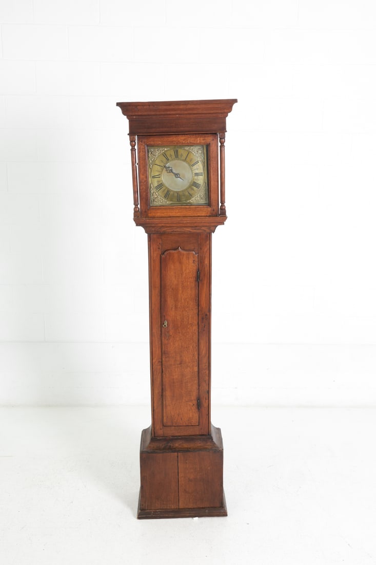 ANTIQUE TALL CASE CLOCK - 3