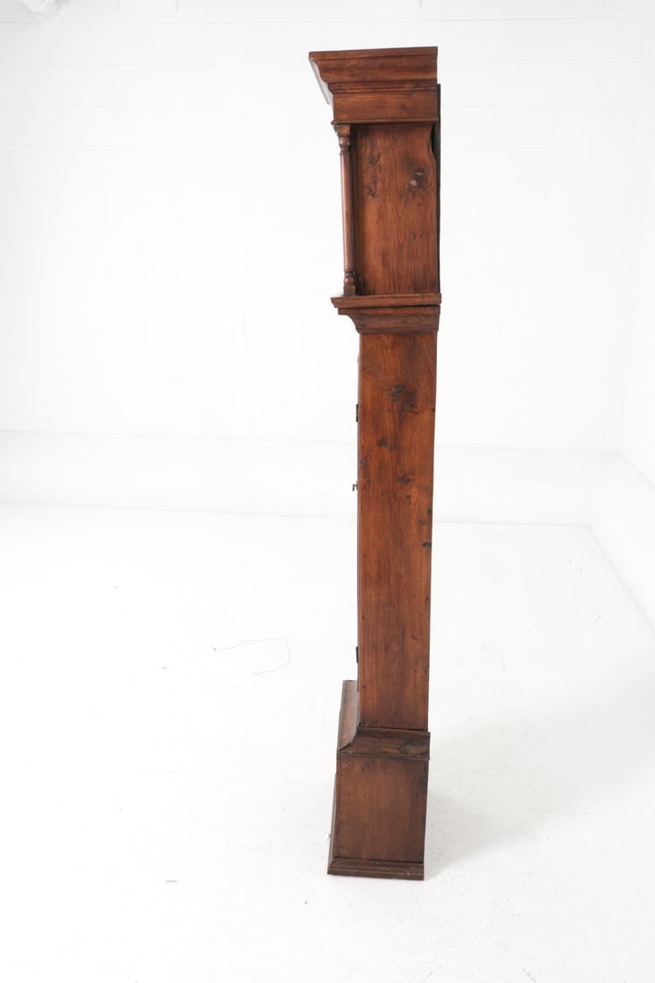 ANTIQUE TALL CASE CLOCK - 7