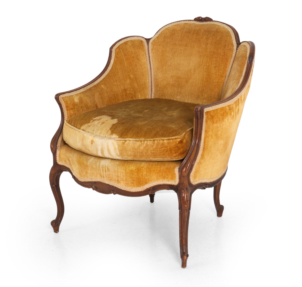 LOUIS XV STYLE BERGERE CHAIR (1 of 18)