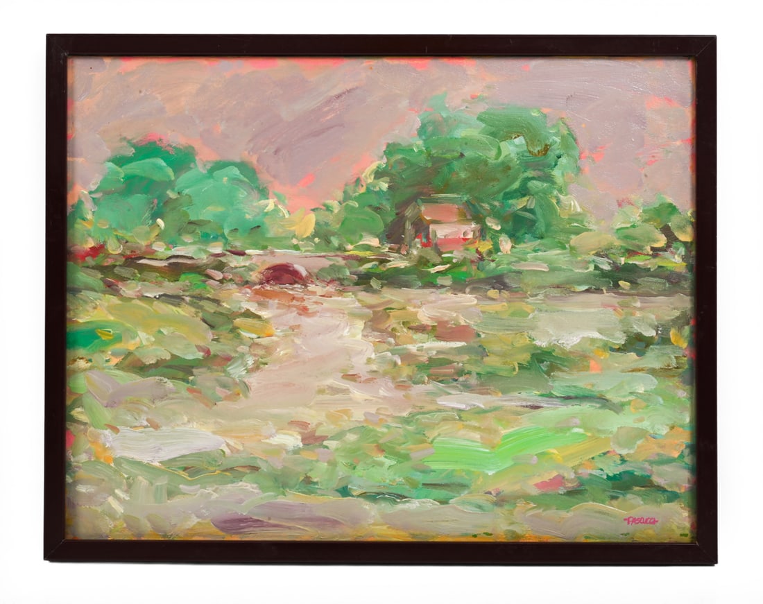 JAMES R. PASCUCCI (1928-2015) LANDSCAPE O/C (1 of 6)