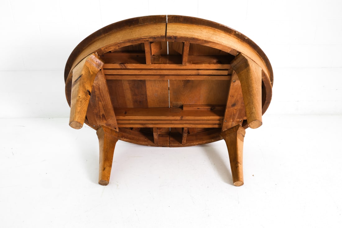 DANISH OAK COFFEE TABLE - 11