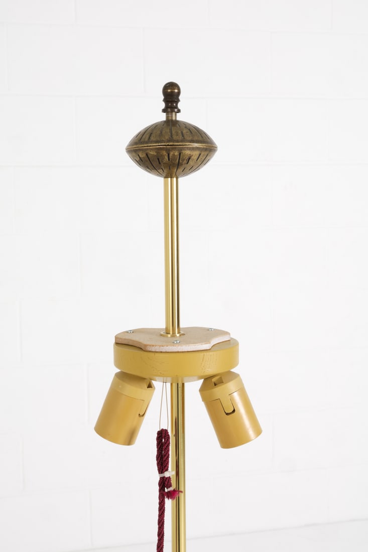 AUSTRIAN TURNED PINE FLOOR LAMP - 7