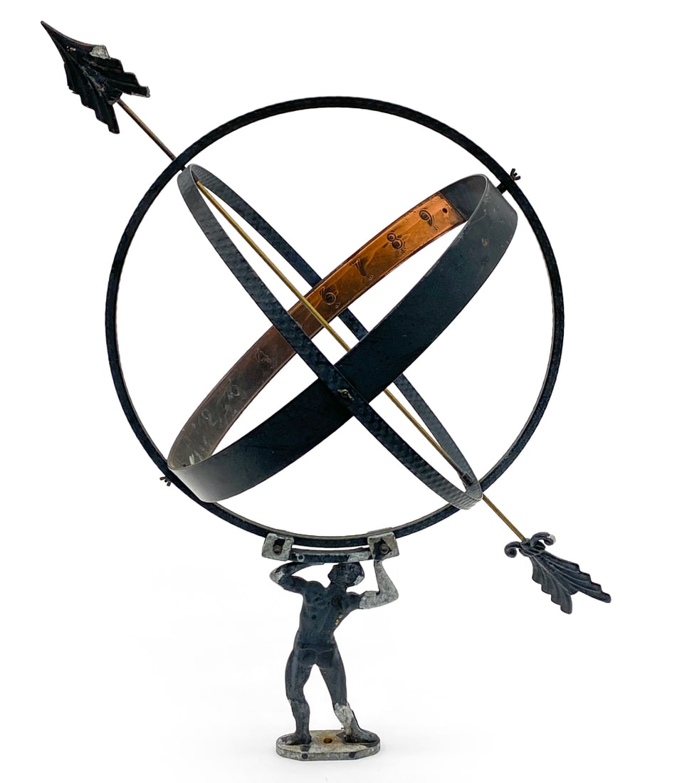 ANTIQUE SCANDINAVIAN ARMILLARY (1 of 16)